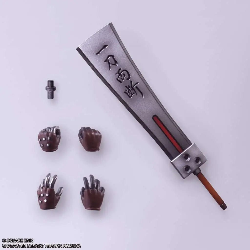 FINAL FANTASY 7 CLOUD STRIFE HARDEDGE BRING ARTS AF