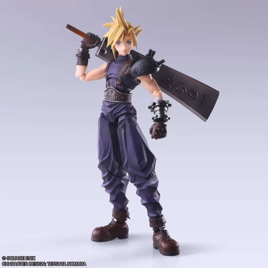 FINAL FANTASY 7 CLOUD STRIFE HARDEDGE BRING ARTS AF