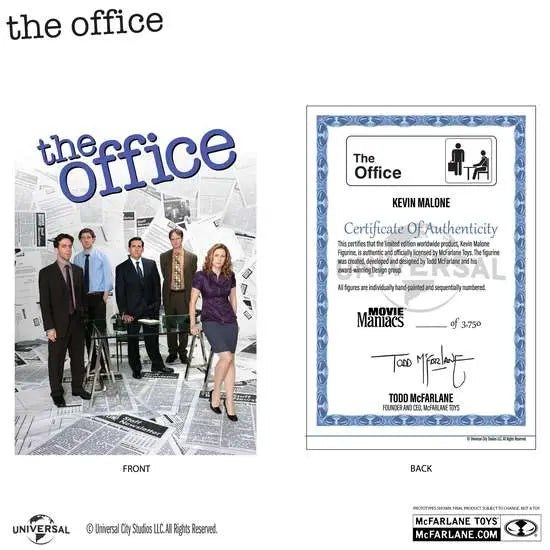 MOVIE MANIACS THE OFFICE KEVIN MALONE Figura