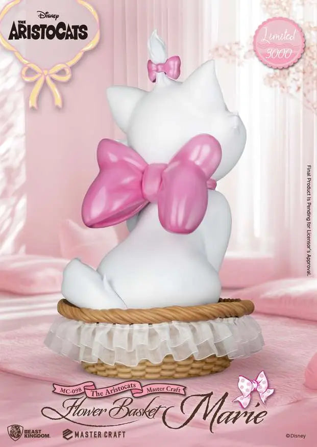 ARISTOCATS FLOWER BASKET MARIE MASTER CRAFT Estatua