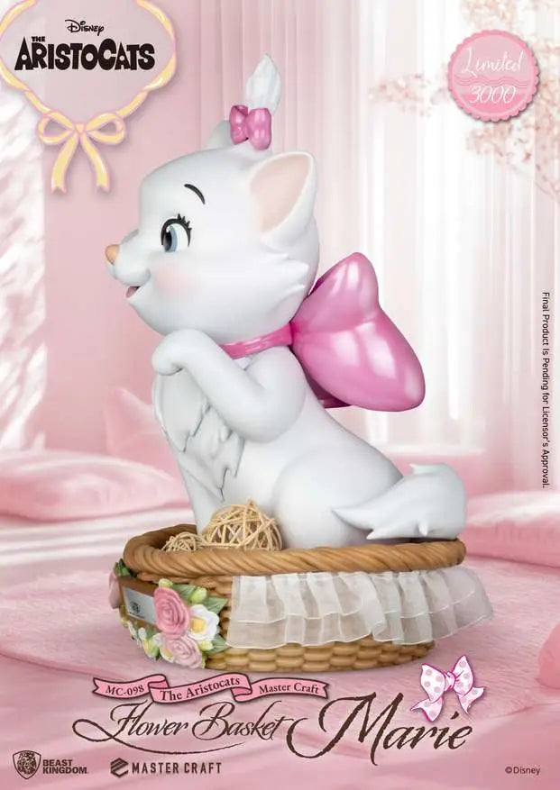 ARISTOCATS FLOWER BASKET MARIE MASTER CRAFT Estatua