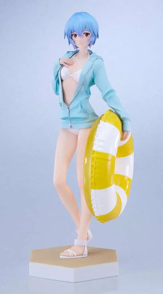 Rebuild of Evangelion Estatua PVC Pop Up Parade L Beach Queens: Rei Ayanami 22 cm