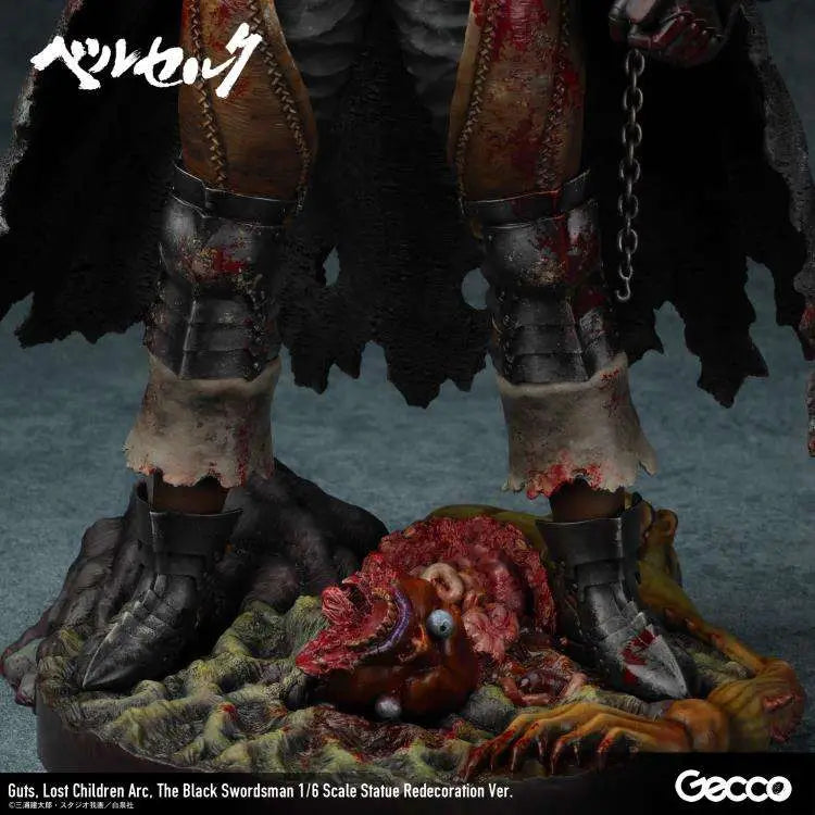 Berserk Estatua 1/6 Guts Lost Children Arc The Black Swordsman Redecoration Ver. 38 cm