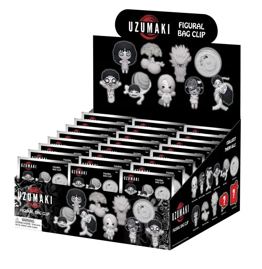 UZUMAKI S.2 3D BAG CLIP BLIND BOX DISPLAY (24) Frikytopia