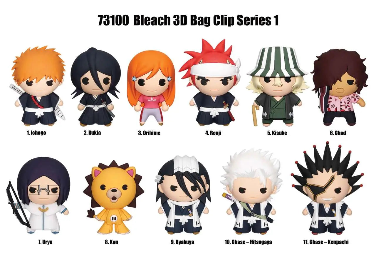 BLEACH 3D Bolsa CLIP BLIND Caja DISPLAY (24)