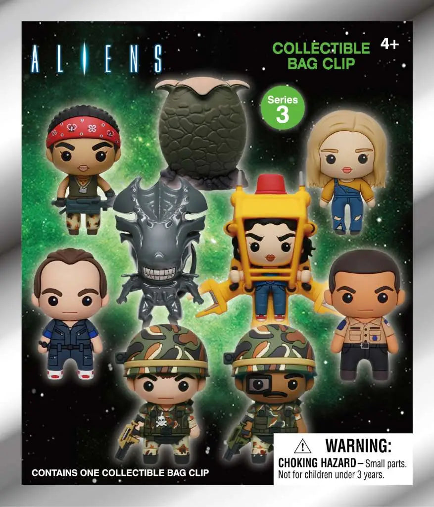 ALIENS S.3 3D Bolsa CLIP BLIND Caja DISPLAY (24)