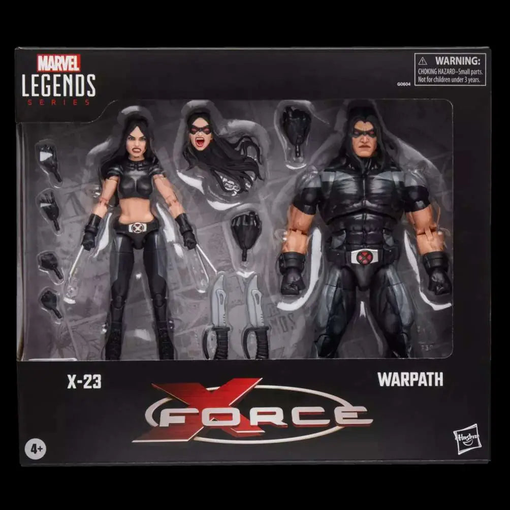 Figura hasbro marvel legends series x foce x - 23 & warpath