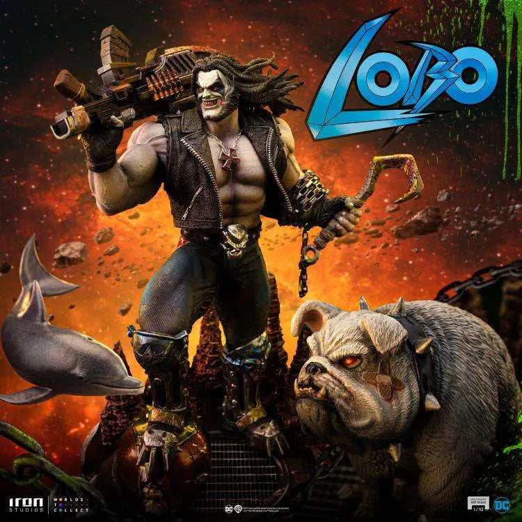 DC COMICS LOBO UNLEASHED 1/10 Estatua Frikytopia