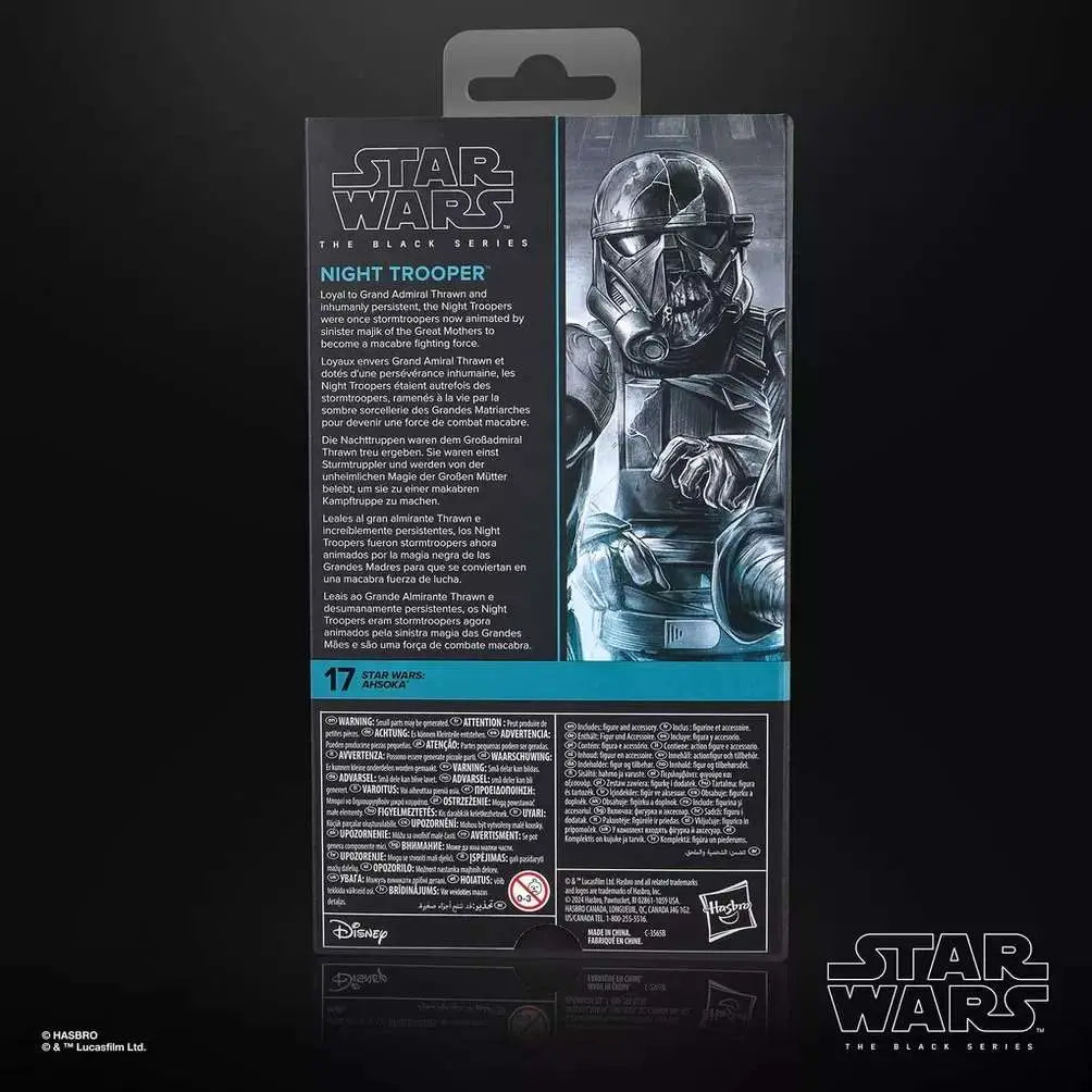 Figura Night Trooper Ahsoka Star Wars 15 cm