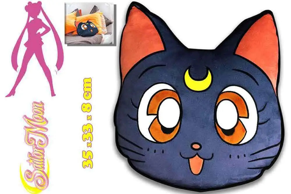 SAILOR MOON LUNA CUSHION Frikytopia