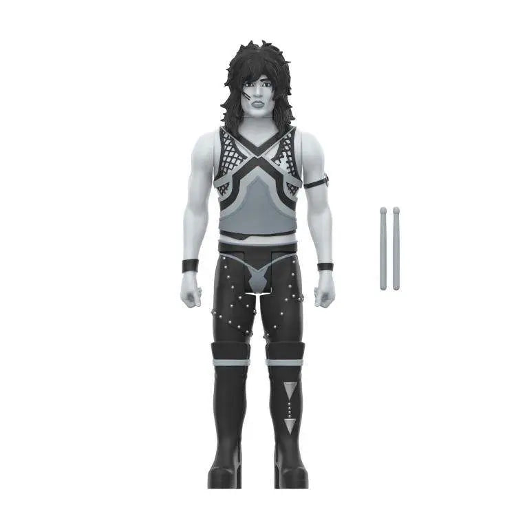 MOTLEY CRUE REACTION TOMMY LEE SHOUT AT THE DEVIL B&W FIGURE Frikytopia