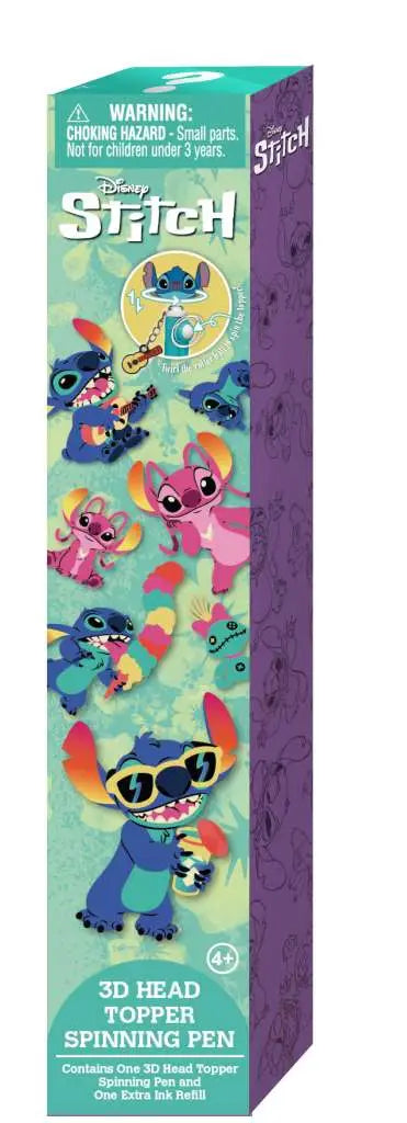 STITCH 3D HEAD TOP SPINNING Bolígrafo DISPLAY (16)