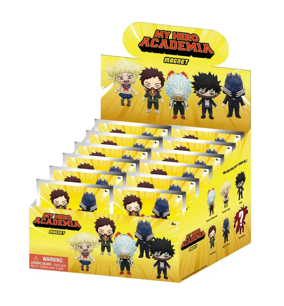 MY HERO ACADAMIA MAGNETS BLIND PACK DISPLAY (12)