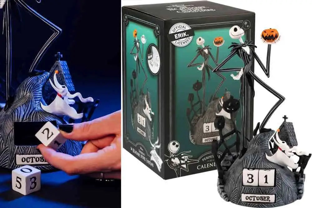 Calendario Perpetuo 3D Jack Pesadilla Antes de Navidad Disney