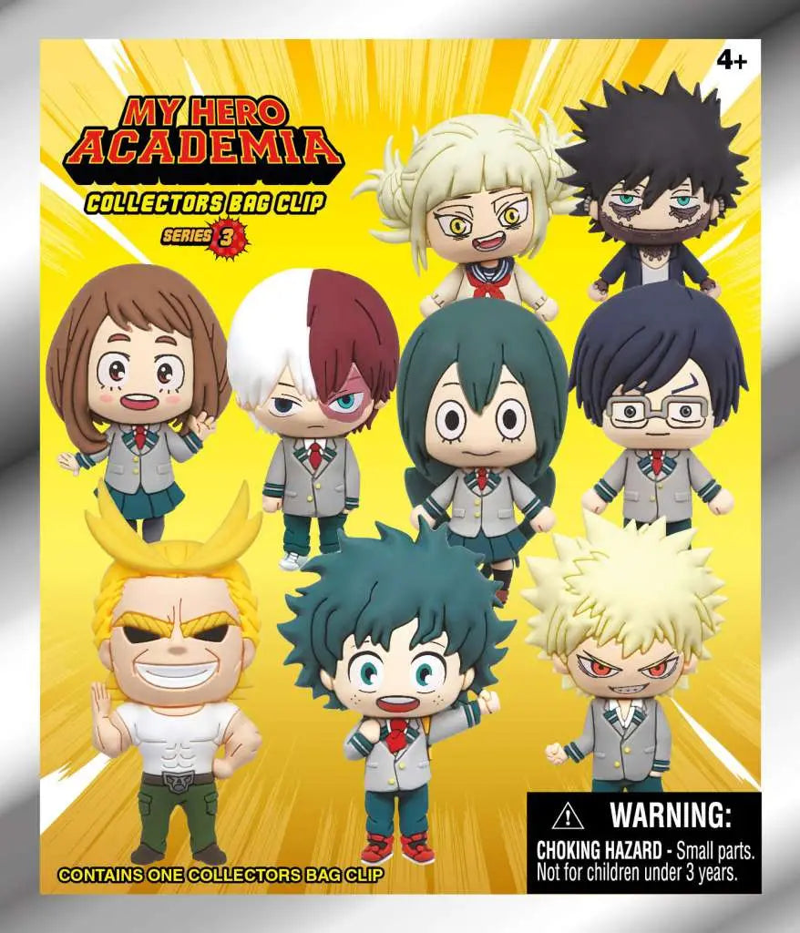 MY HERO ACADEMIA  S.3 Bolsa CLIP BLIND Caja DISPLAY (24)