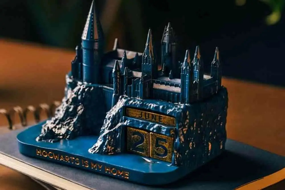 Calendario Perpetuo 3D Hogwarts Harry Potter