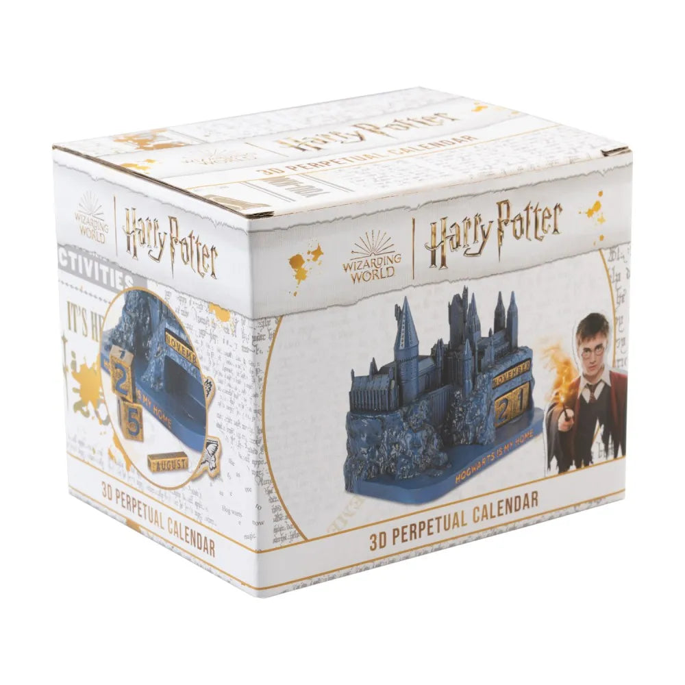 Calendario Perpetuo 3D Hogwarts Harry Potter