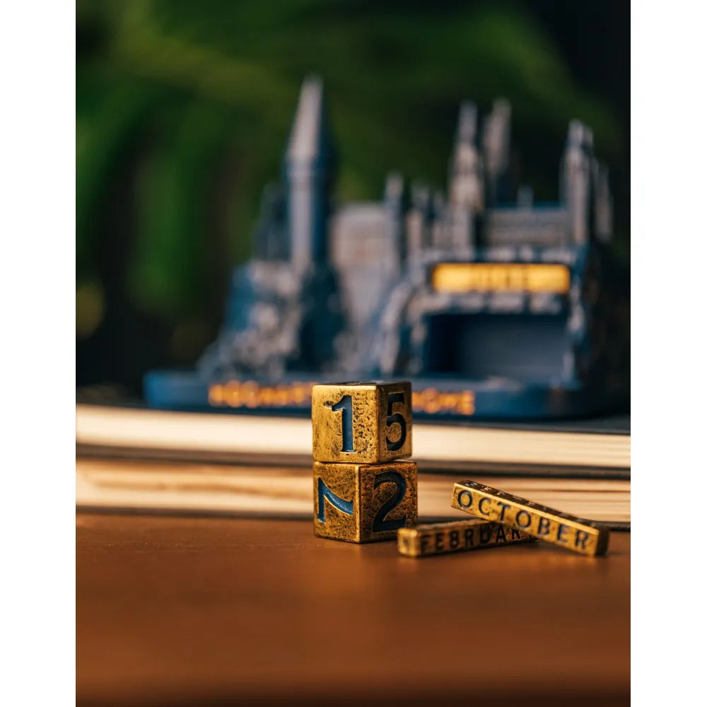 Calendario Perpetuo 3D Hogwarts Harry Potter