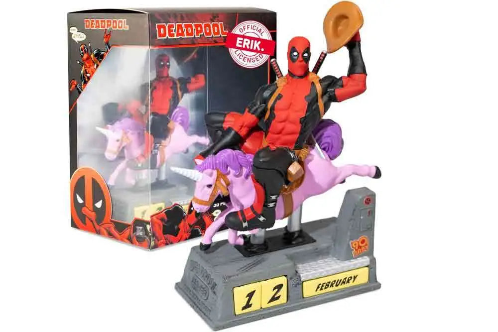 Calendario Perpetuo 3D Deadpool Marvel