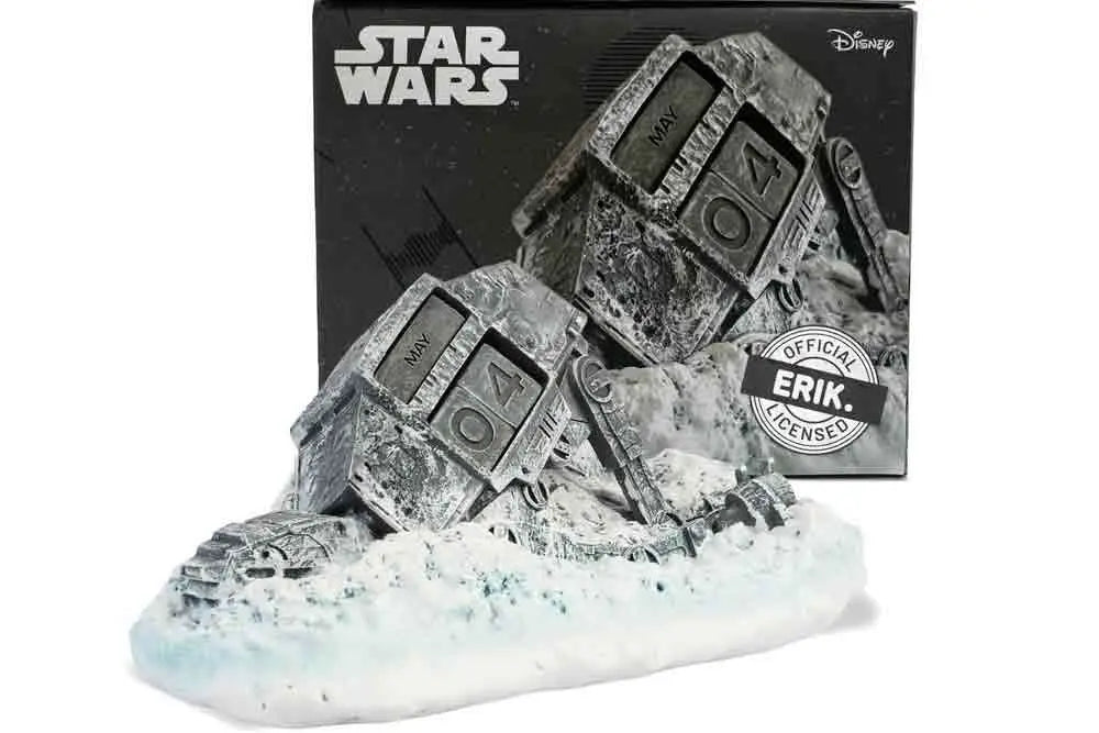 Calendario Perpetuo 3D AT-AT Derribado Star Wars