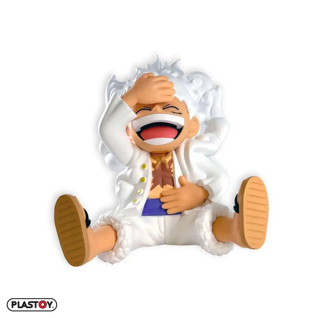 Figura hucha plastoy one piece luffy gear 5 15 cm