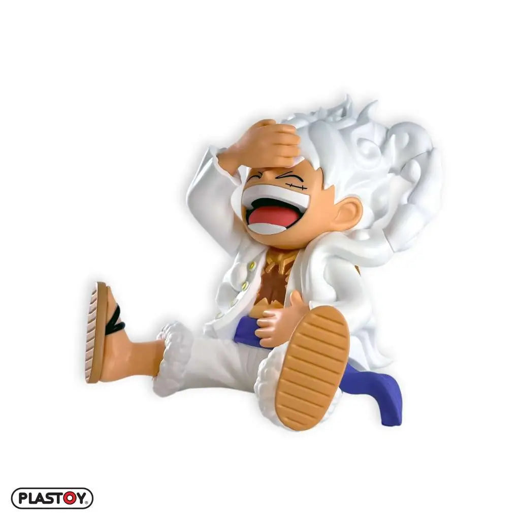 Figura hucha plastoy one piece luffy gear 5 15 cm