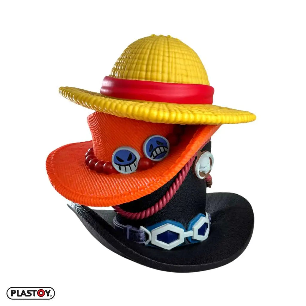 Figura Hucha Pila Sombreros One Piece 16 cm