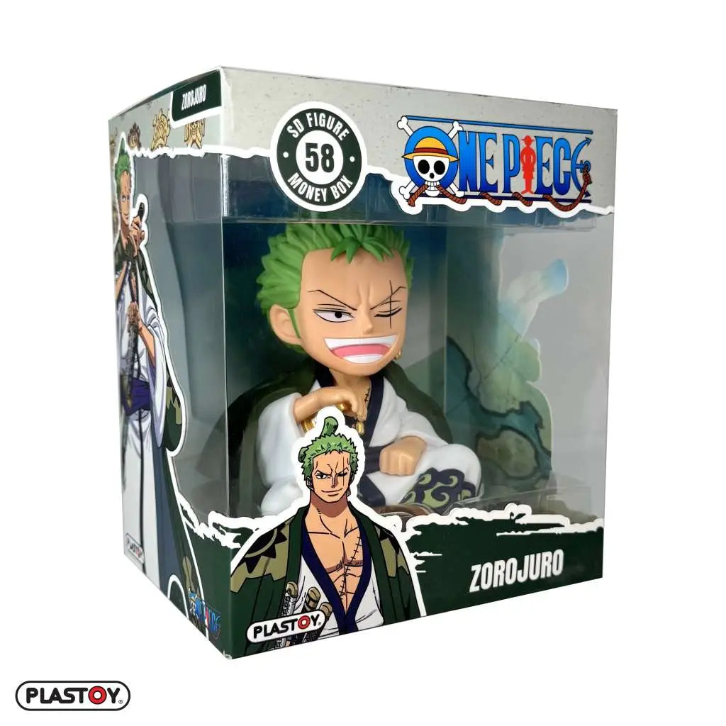 Hucha Playstoy One Piece Zoro Juro 15 cm