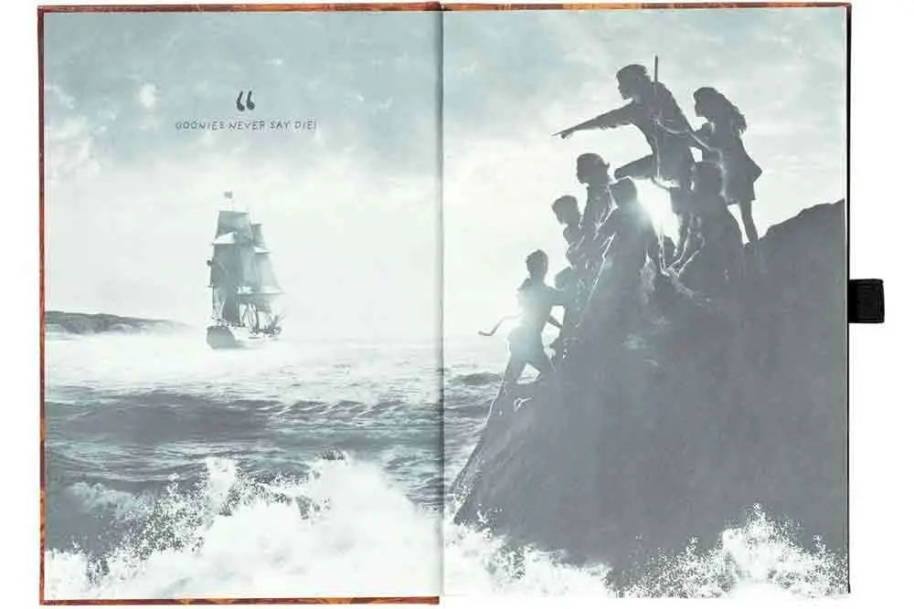 THE GOONIES THE TREASURE MAP Libreta