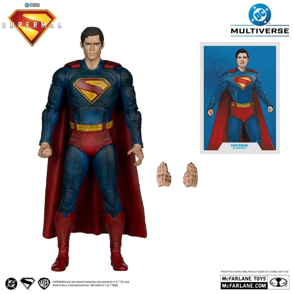 DC MULTIVERSE SUPERMAN MOVIE 2025 Figura SET (6)