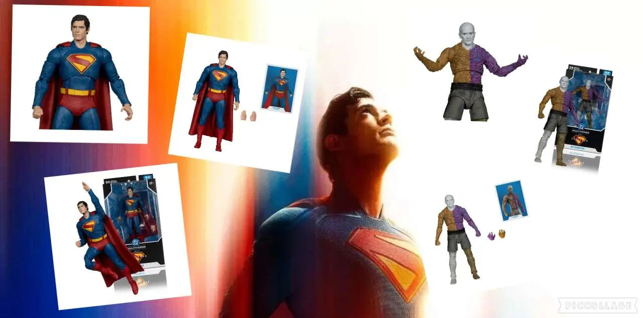 DC MULTIVERSE SUPERMAN MOVIE 2025 Figura SET (6) Frikytopia
