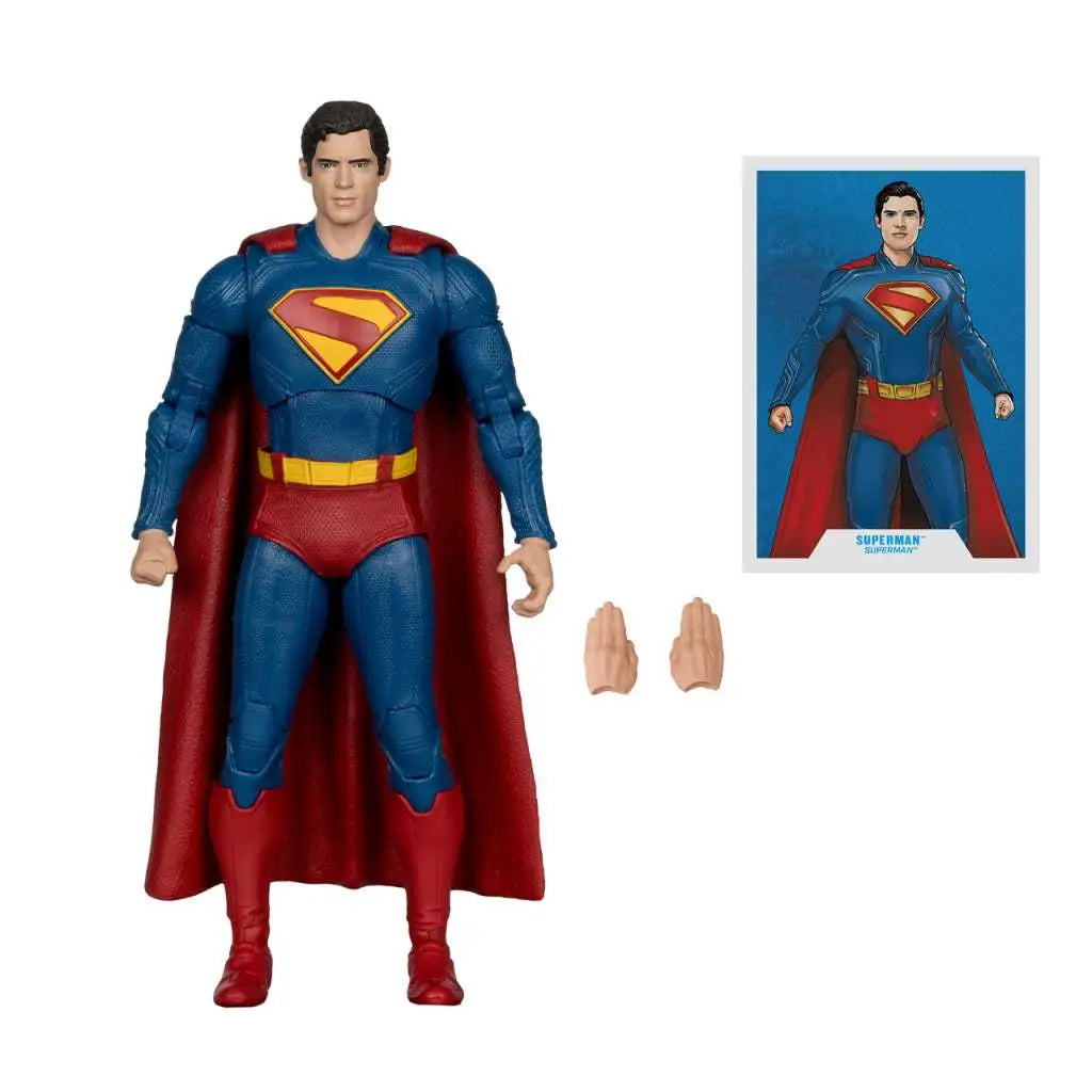 DC MULTIVERSE SUPERMAN MOVIE 2025 Figura SET (6)