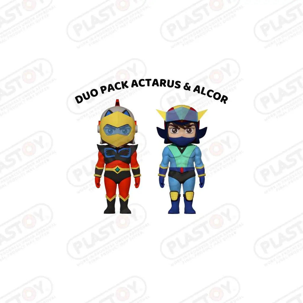 GRENDIZER ALCOR + ACTARUS FIGURES DUO PACK Frikytopia