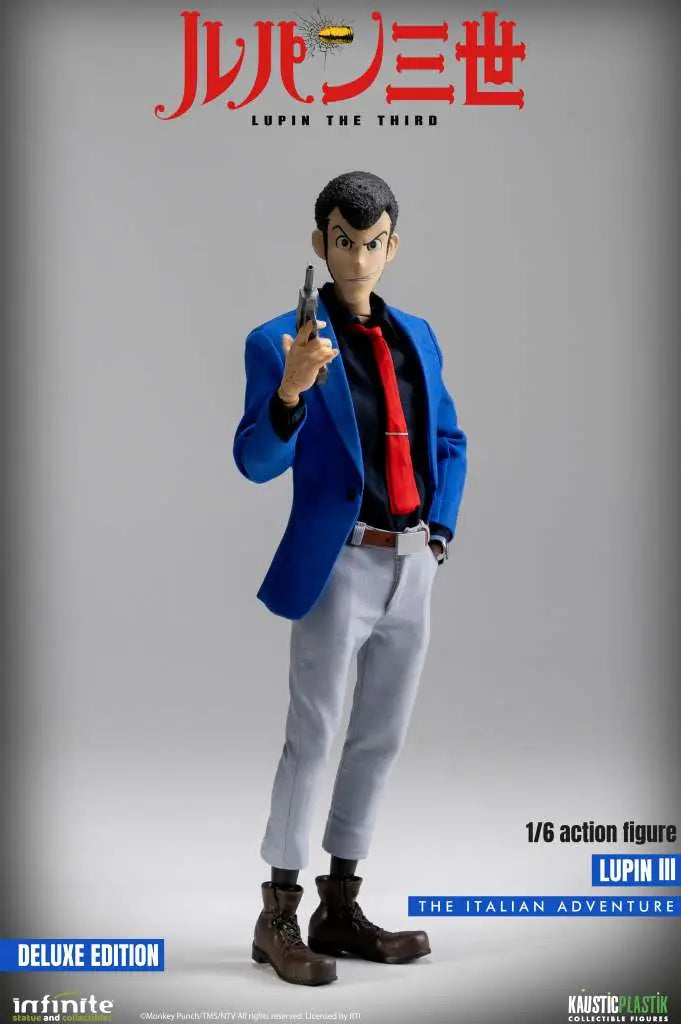 LUPIN THE 3rd THE ITALIAN ADVENTURE LUPIN 1/6 ACTION Figura DELUXE EDITION