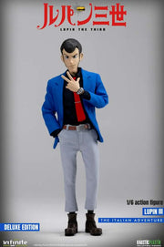 LUPIN THE 3rd THE ITALIAN ADVENTURE LUPIN 1/6 ACTION Figura DELUXE EDITION