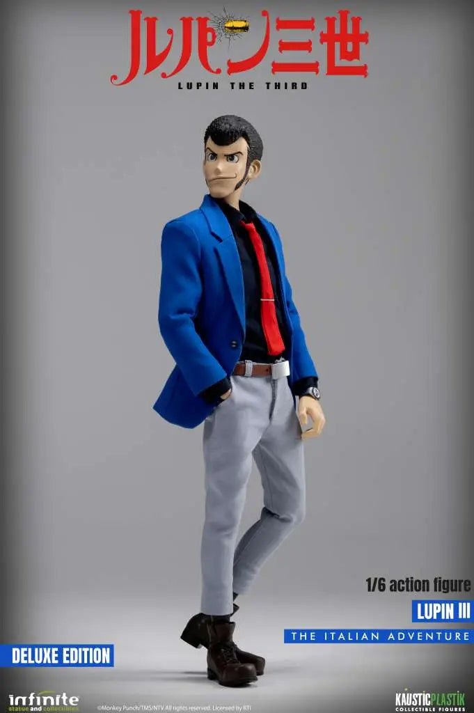 LUPIN THE 3rd THE ITALIAN ADVENTURE LUPIN 1/6 ACTION Figura DELUXE EDITION