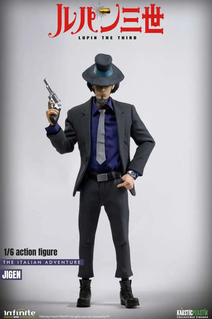 LUPIN THE 3rd THE ITALIAN ADVENTURE DAISUKE JIGEN 1/6 ACTION FIGURE STANDARD EDITION