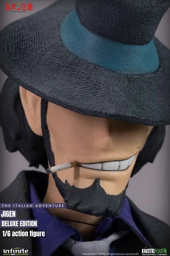 LUPIN THE 3rd THE ITALIAN ADVENTURE DAISUKE JIGEN 1/6 ACTION Figura DELUXE EDITION