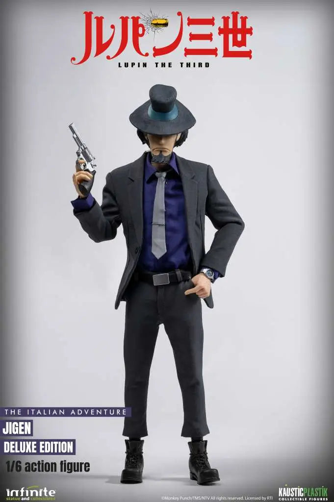 LUPIN THE 3rd THE ITALIAN ADVENTURE DAISUKE JIGEN 1/6 ACTION Figura DELUXE EDITION Frikytopia