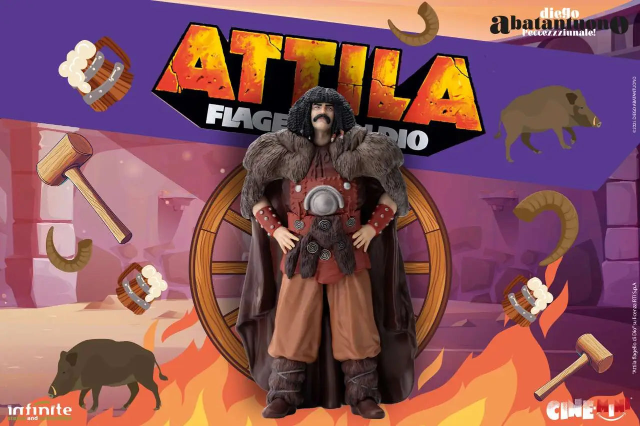 DIEGO ABATANTUONO ATTILA IL FLAGELLO DI DIO CINE-MINI PVC Frikytopia