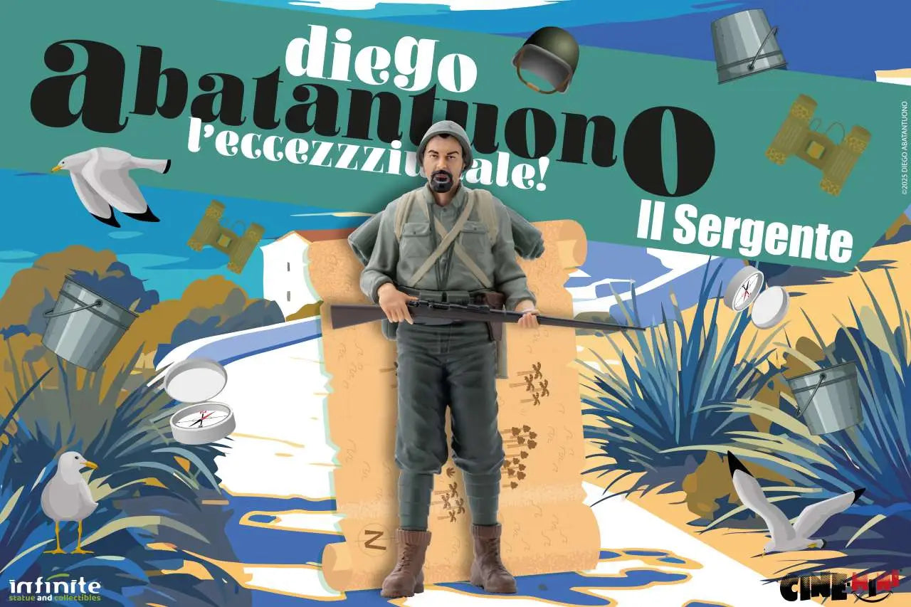 DIEGO ABATANTUONO SERGENTE LORUSSO CINE-MINI PVC Frikytopia