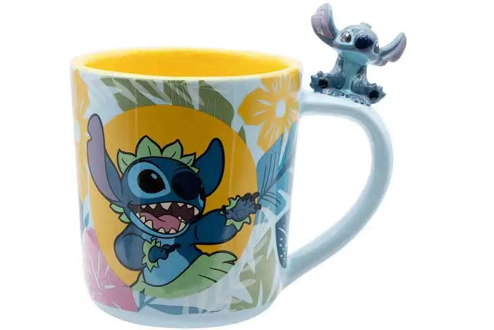 Taza 3d abystyle disney stitch hawaiano