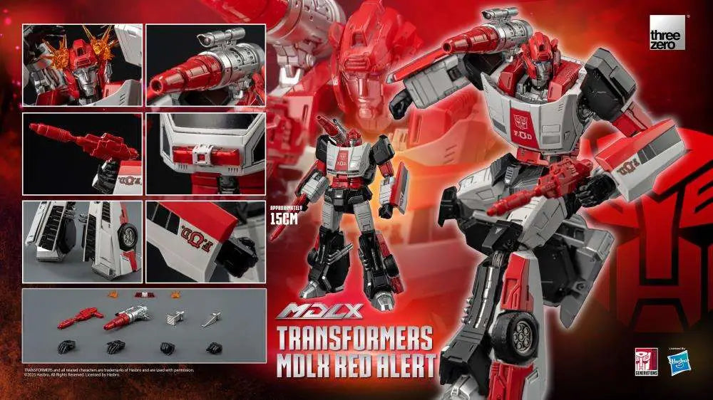TRANSFORMERS  MDLX RED ALERT ACTION FIGURE Frikytopia