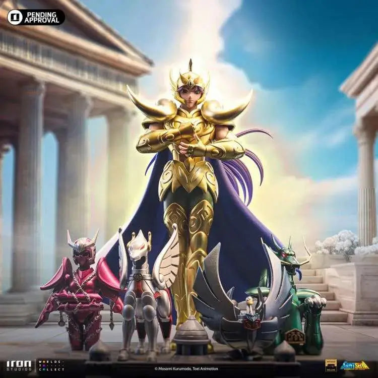 Saint Seiya Estatua 1/10 Art Scale Aries Mu Deluxe 27 cm