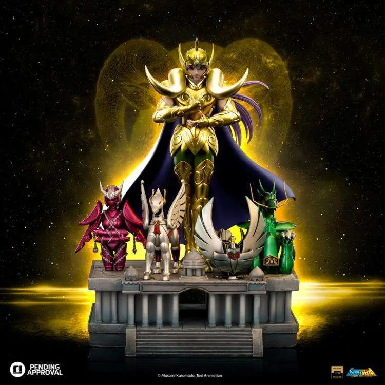Saint Seiya Estatua 1/10 Art Scale Aries Mu Deluxe 27 cm