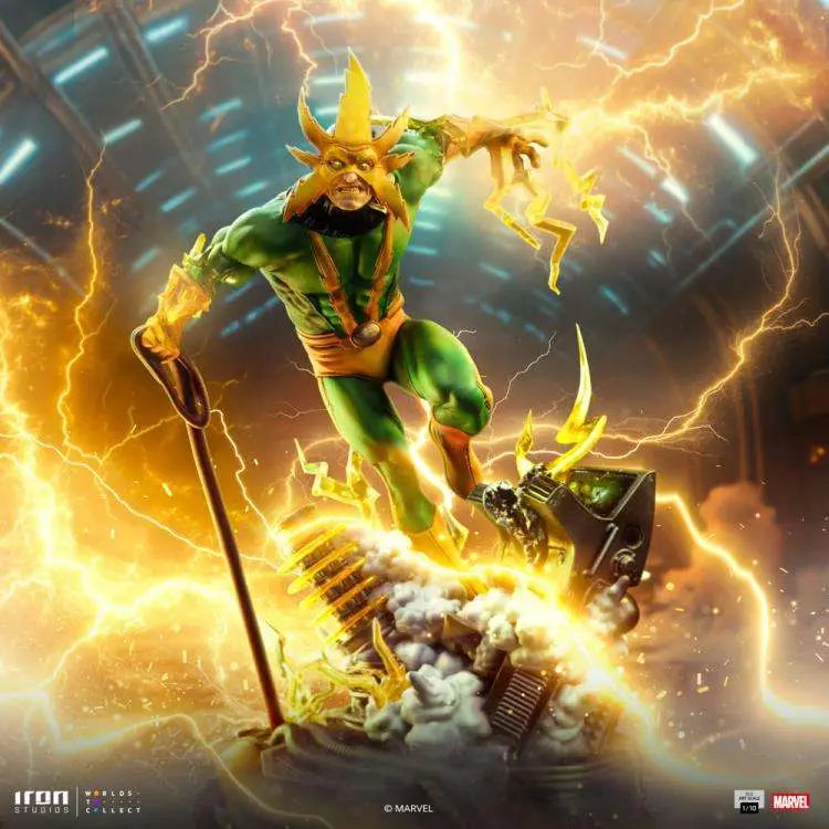 Spider-Man vs. Villains Estatua 1/10 Diorama BDS Art Scale Electro 25 cm