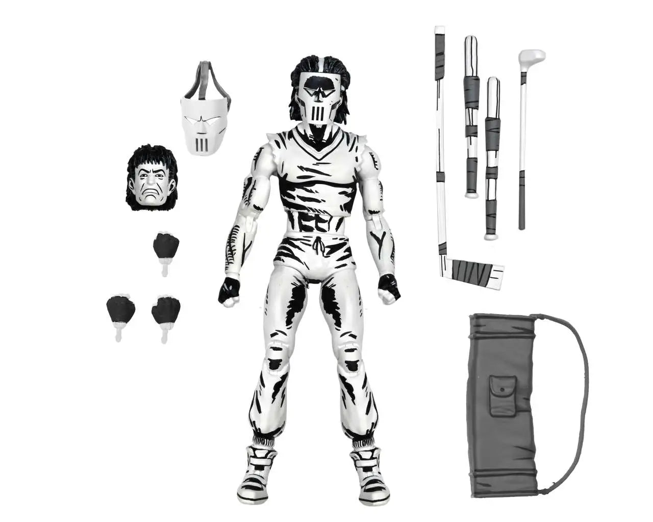 Teenage Mutant Ninja Turtles Figura Casey Jones Black & White 18 cm