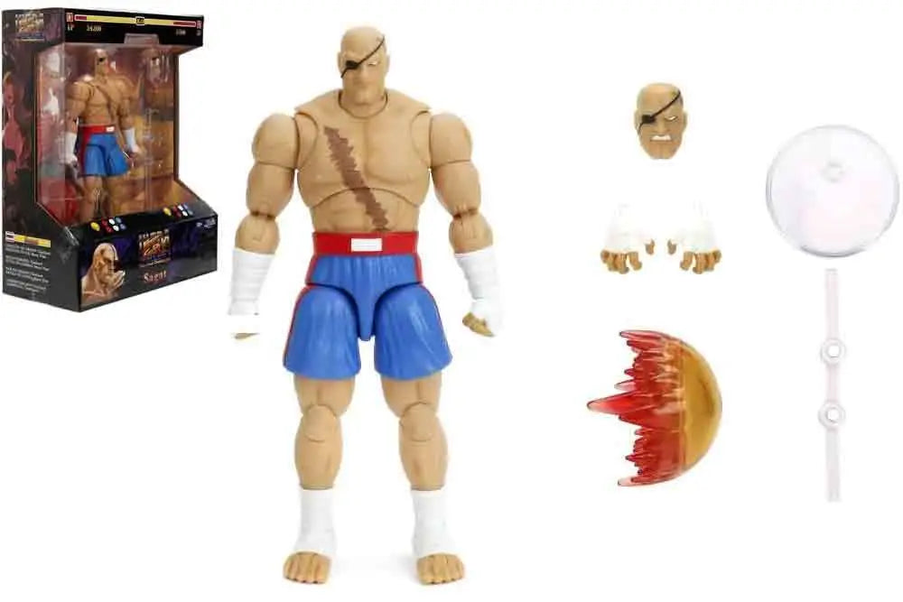 Ultra Street Fighter II: The Final Challengers Figura 1/12 Sagat 19 cm