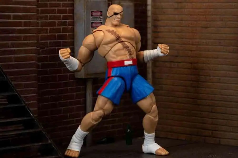 Ultra Street Fighter II: The Final Challengers Figura 1/12 Sagat 19 cm