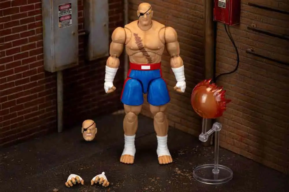 Ultra Street Fighter II: The Final Challengers Figura 1/12 Sagat 19 cm